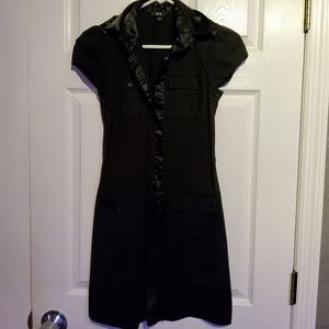 Black casual dress